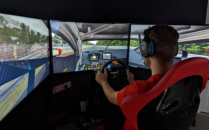 Win an Exclusive Race Sim Session for Four with Breakfast!